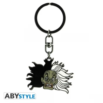 Image of Disney - Cruella Metal Keyring