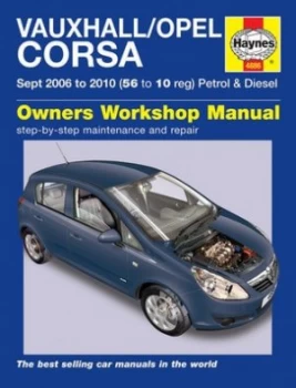 Image of Vauxhall/opel Corsa by Haynes Publishing Book