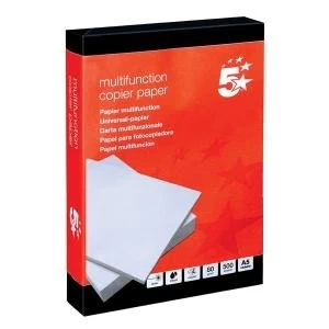 Image of 5 Star A5 Office 80gsm Paper Pack of 500