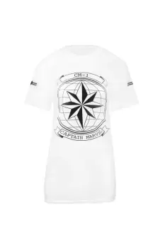 Image of Star Insignia And Globe T-Shirt