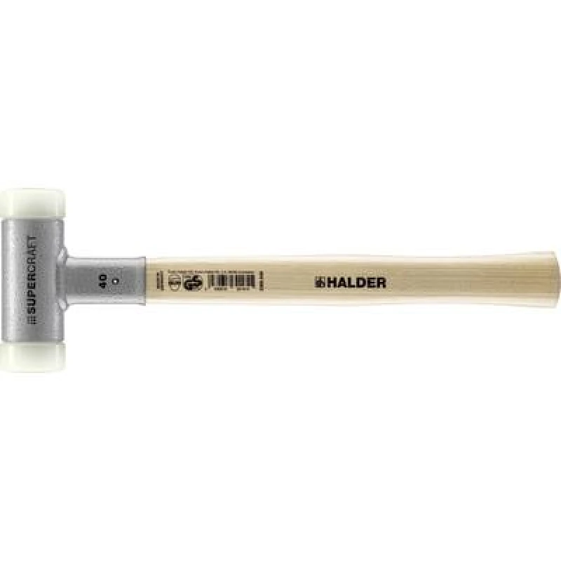 Image of Halder Halder SUPERCRAFT 3366.040 Soft-face hammer Ergonomic handle, Hard, Kickback-free 715g 355mm 3366.040