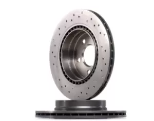 Image of BREMBO Brake disc MERCEDES-BENZ 09.A760.1X 0004231212,2044230712,A0004231212 Brake rotor,Brake discs,Brake rotors A2044230712