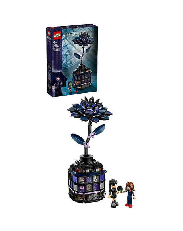 Image of LEGO Wednesday LEGO Wednesday Black Dahlia Flower - LEGO Wednesday Female TC77901
