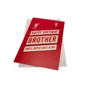Image of Liverpool FC Birthday Card Brother RD
