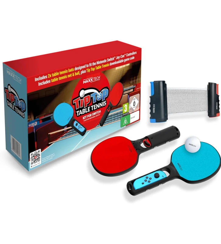 Image of Tip Top Table Tennis Kit [Code in a Box] (Switch)