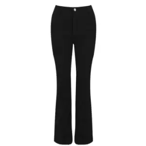 Image of I Saw It First Skinny Flare Jeans - Black