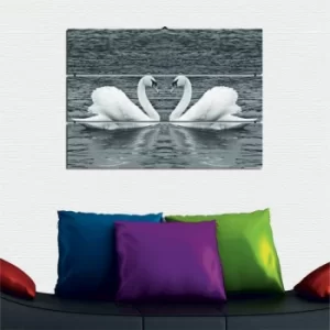 Image of PY24 Multicolor Decorative MDF Painting (3 Pieces)