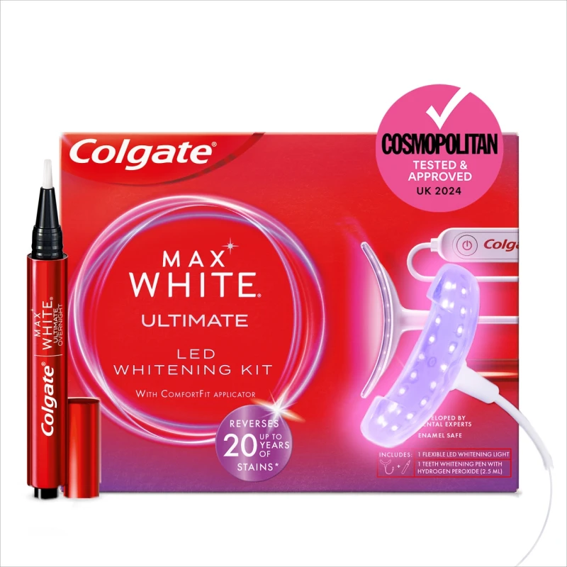Image of Colgate Colgate Max White Ultimate LED Whitening Kit 2 pcs