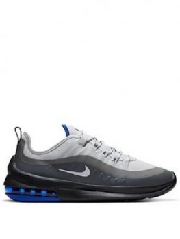 Image of Nike Air Max Axis Premium - Grey/Blue , Grey/Blue, Size 10.5, Men