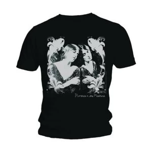 Image of Florence & The Machine Negatives Mens X-Large T-Shirt - Black