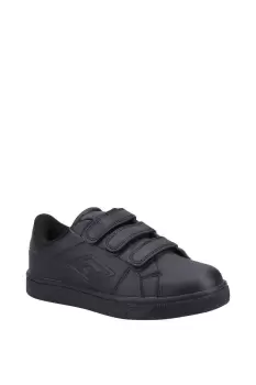 Image of Black 'Medway V' Junior Velcro Shoe