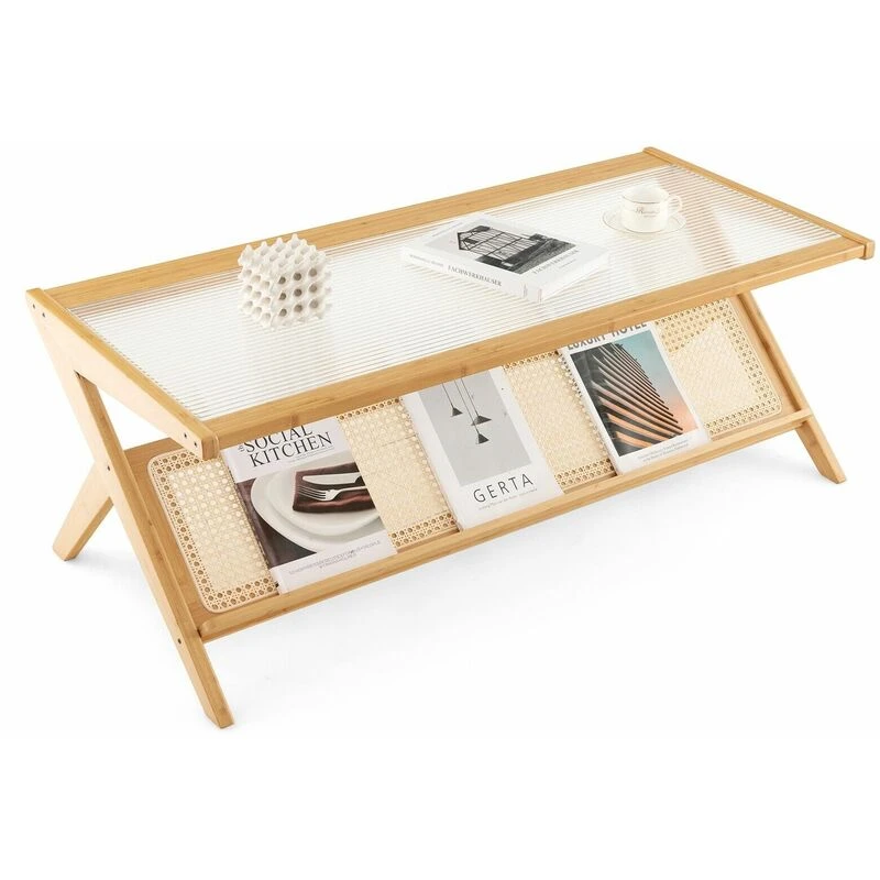 Image of COSTWAY 2 Pieces Outdoor Rocking Chairs Patio Cozy Rockers w/Breathable Backrest Navy