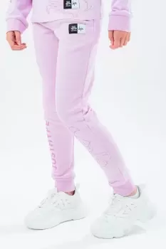 Image of SPACE JAM X HYPE. LILAC TWEETY AND SYLVESTER KIDS JOGGERS