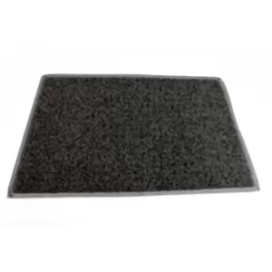 Image of Doortex Twistermat Heavy Duty Outdoor Entrance Mat Storm Grey Doormat 120 x 180 cm
