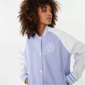 Image of Slazenger Sofia Richie Varsity Jacket - Blue
