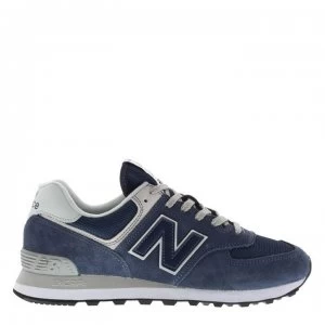 Image of New Balance 574 Classic Trainers - Navy
