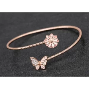 Image of Handpainted Sparkle Butterfly RGP Bracelet
