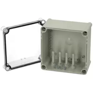 Image of Fibox 5330059 PC 19x19x13cm T Enclosure, PC Transparent cover