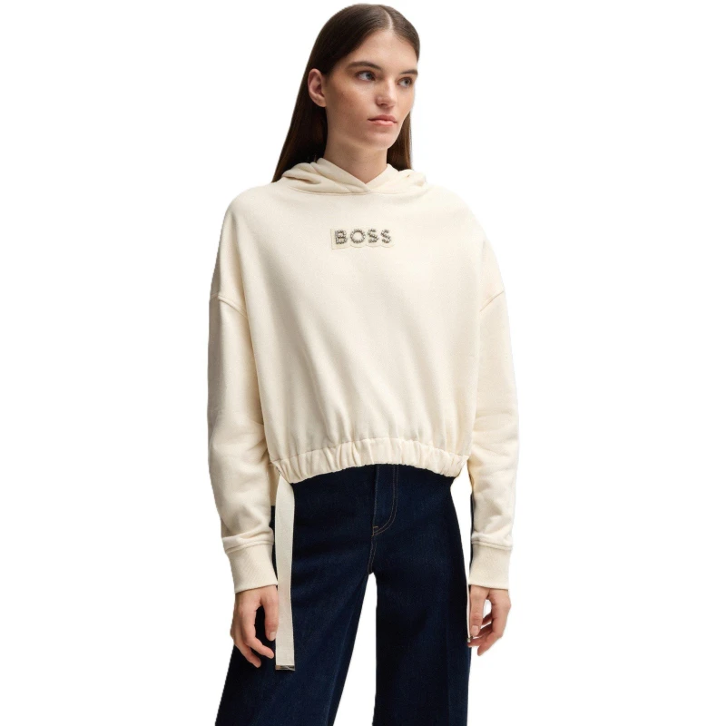 Image of Boss Womens Short Sleeve Polo Shirt White female XL