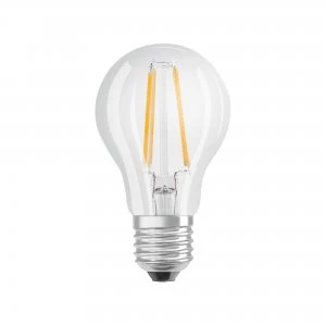 Image of Osram 6W Parathom Clear LED Globe Bulb ES/E27 Cool White - 817173-817173