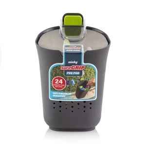 Image of Minky Sure Grip Grey, Green, Purple, Blue & Pink Clothes Pegs