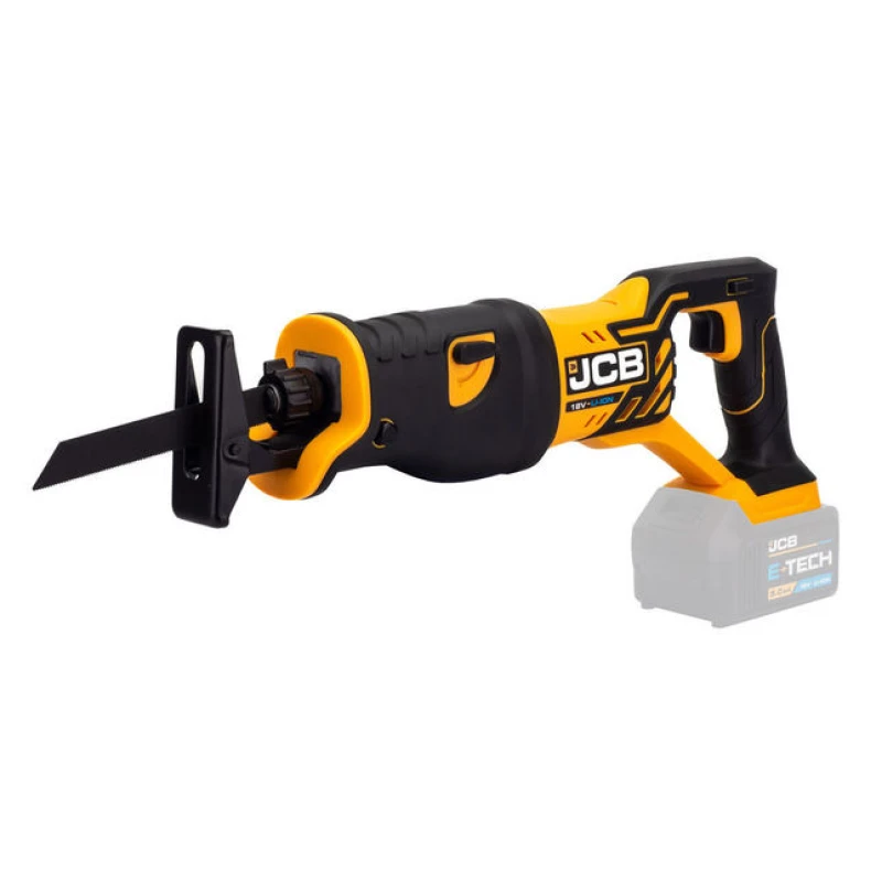 Image of JCB 18V Battery Reciprocating Saw (Bare Unit) : 21-18RS-B - JCB 21-18RS-B