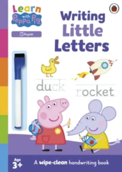 Image of learn with peppa writing little letters 9780241601785
