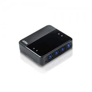 Image of Aten US434 Black KVM switch