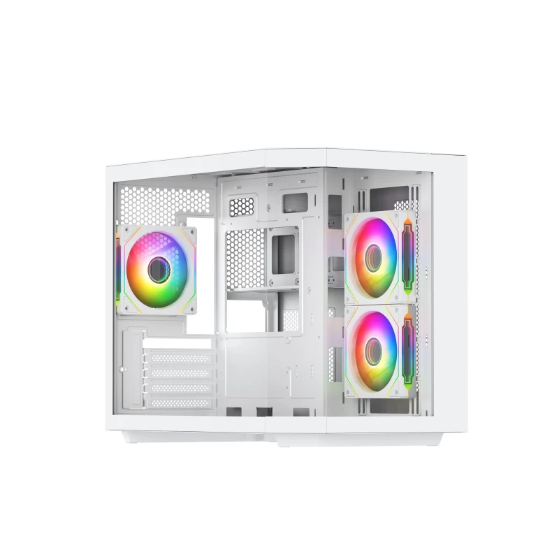 Image of VIDA VIDA EDGE MINI MATX ARGB White CASE Cube EDGEMINI-WHT