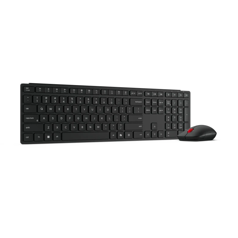 Image of Lenovo 4X31S04847 keyboard Mouse included Home/Office RF Wireless + Bl