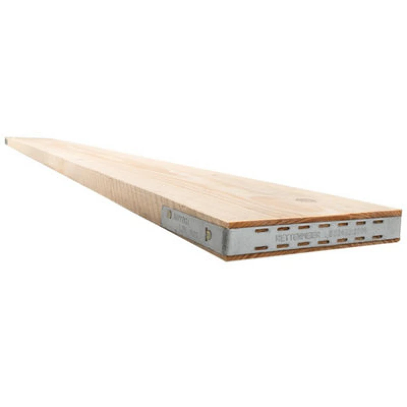 Image of Snowdon Timber Banded Scaffold Board (L) 3.9M (W) 225mm (T) 36mm 5 Pack