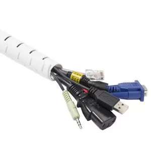 Image of D-Line White 24mm Cable Zipper, (L)2.5M