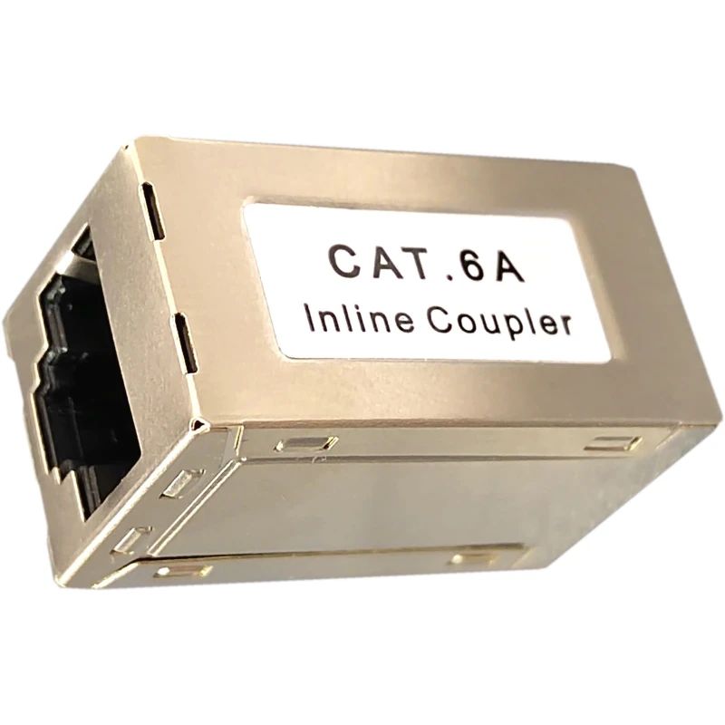 Image of FDL SHIELDED CAT.6A CORD COUPLER - STRAIGHT THROUGH