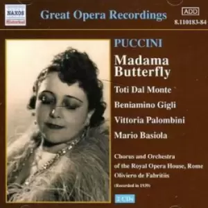Image of Chorus of the Rome Opera House - Madama Butterfly (De Fabritiis, Rome Opera House Orchestra) CD Album - Used