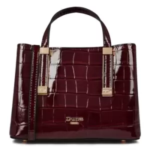 Image of Dune London Dorrie Cross Strap Tote Bag - Red