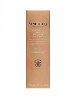 Image of Sanctuary Spa Sanctuary Protect & Illuminate Moisture Lotion 75Ml