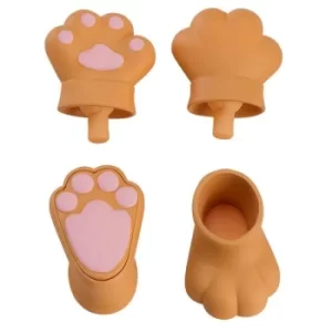 Image of Original Character Parts for Nendoroid Doll Figures Animal Hand Parts Set (Brown)