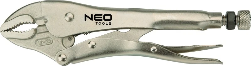 Image of NEO TOOLS 01-216 Vise-grip Pliers Length: 250mm, arched Chrome-Molybdenum Steel Vise-grip Pliers (4699)