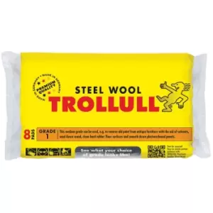 Image of Trollull Steel Wool 8 Pads 1
