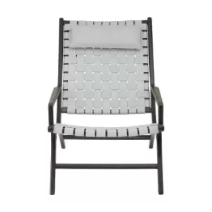 Image of Leather Lattice Chair