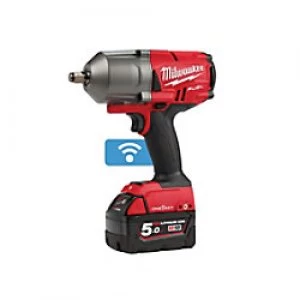 Image of Milwaukee M18 ONEFHIWF12-502X 18 V 5000 mAh Impact Wrencher 40/100/220/284 Nm