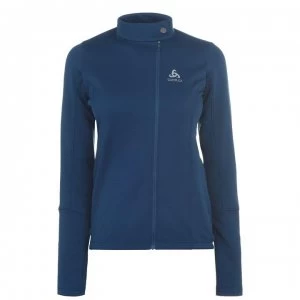 Image of Odlo Lombardia Long Sleeve Jersey Womens - Poseidon