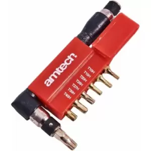 Image of AmTech 9pc Tamperproof Torx Bit Set