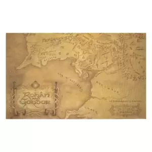 Image of Decorsome x Lord Of The Rings Map Woven Rug - Small