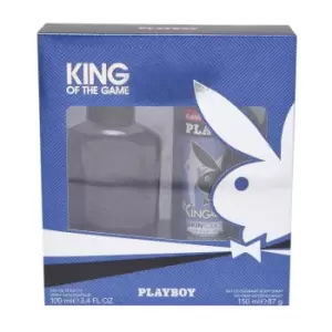 Image of Playboy King Of The Game Toiletry Set - 2PC 82