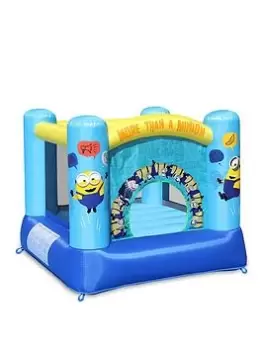 Image of Plum Minions Bouncy Castle With Net Enclosure For Ages 3+, Max Weight 50 Kg