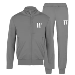 Image of 11 Degrees Poly Zip Track Suit - Grey
