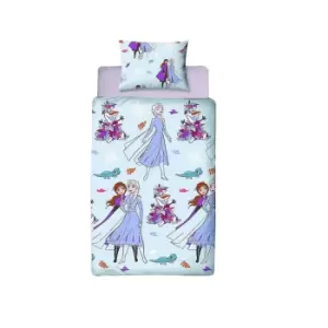 Image of Frozen II Cherish Duvet Cover Set (Single) (Lilac)