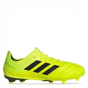 Image of adidas Copa 19.1 Junior FG Football Boots - SolYellow/Black