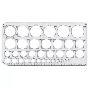 Image of Major Brushes Circle Template